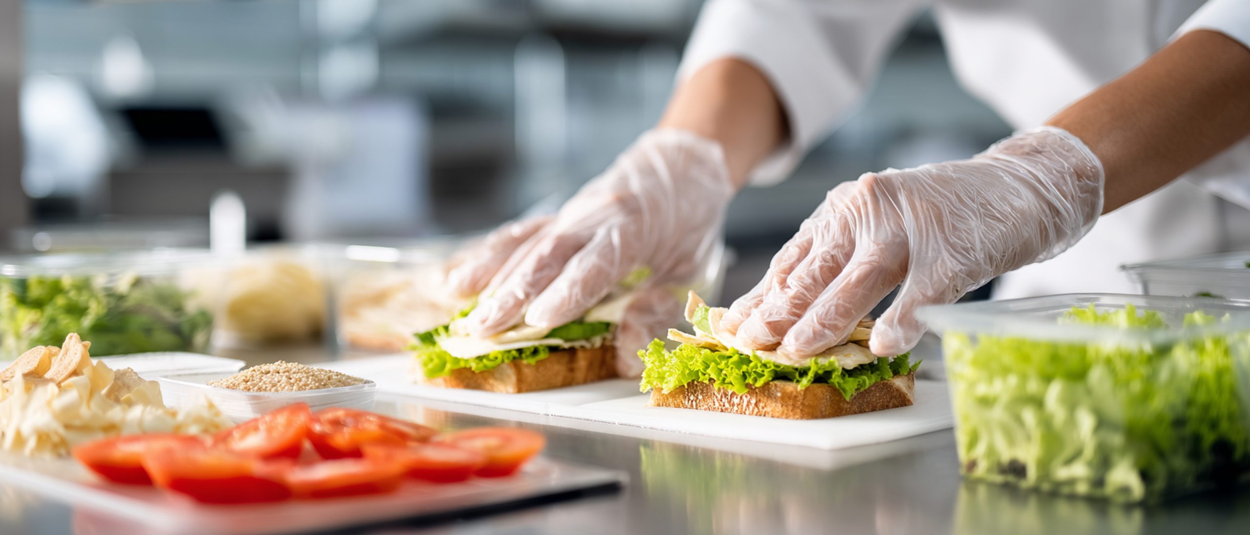 Food Service Worker hand covers