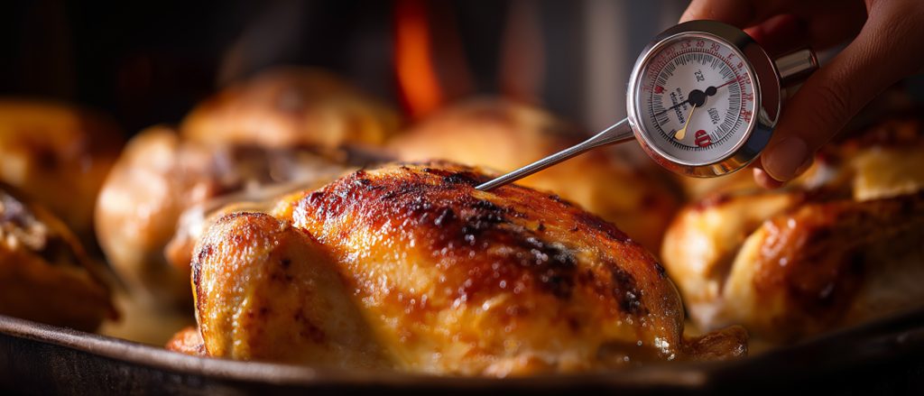 how long cooked chicken can sit out