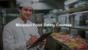 missouri food safety certification