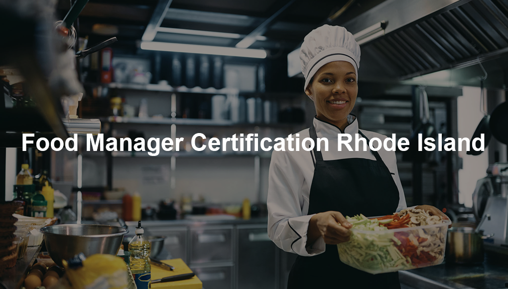 Food Manager Certification Rhode Island